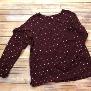 •SOLD• Old Navy polka dot sweatshirt